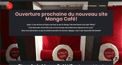 Desktop Screenshot of mangacafe.fr