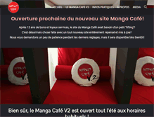 Tablet Screenshot of mangacafe.fr